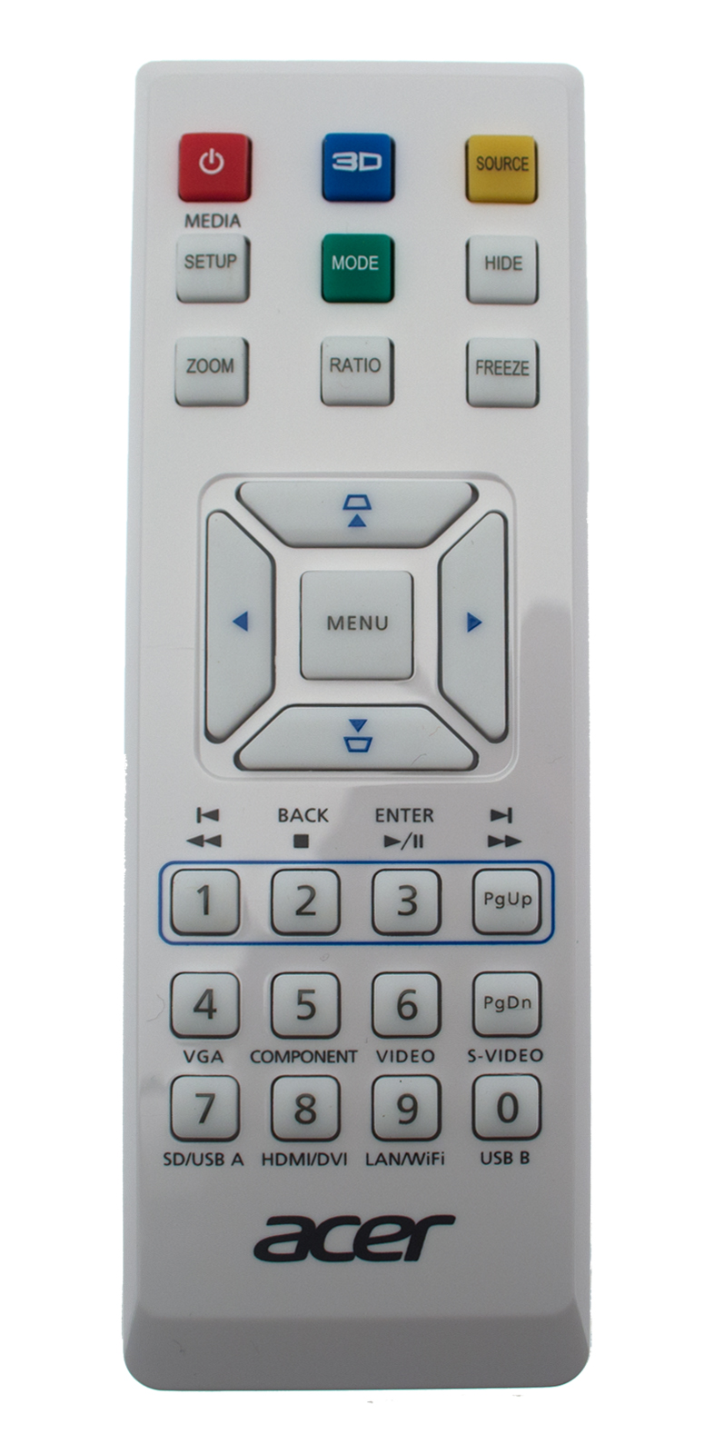 Original Acer Fernbedienung / Remote Control H7550ST Serie